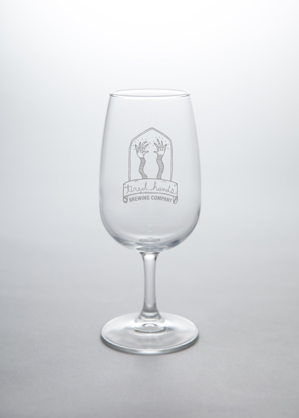 Crest Logo Taster Glass